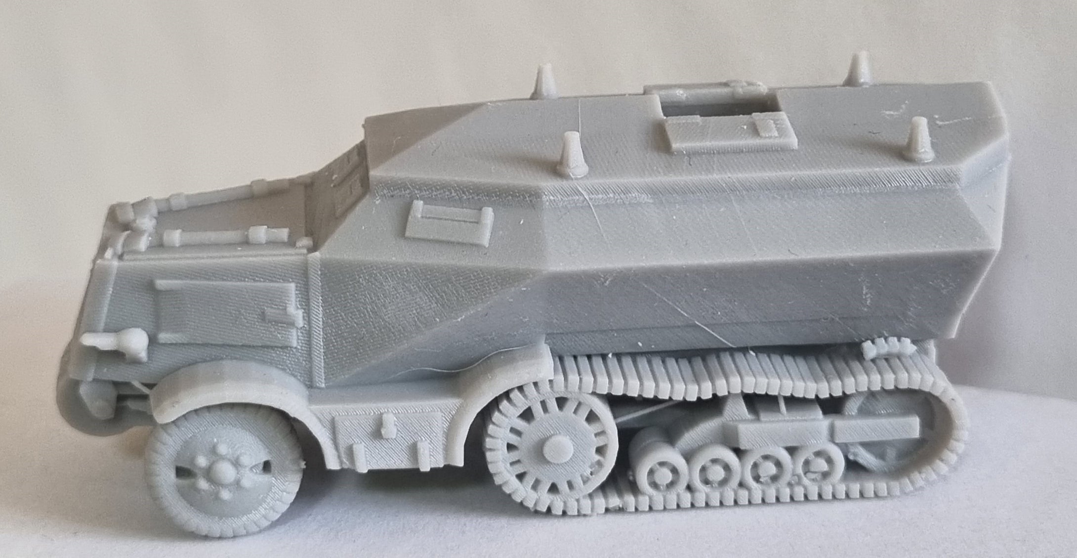 3D resin tinted Unic Armoured command vehicle