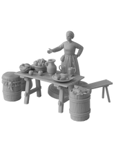 Load image into Gallery viewer, Medieval Market Vendor

