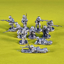 Load image into Gallery viewer, JAP01 Japanese infantry Squad 20mm unpainted
